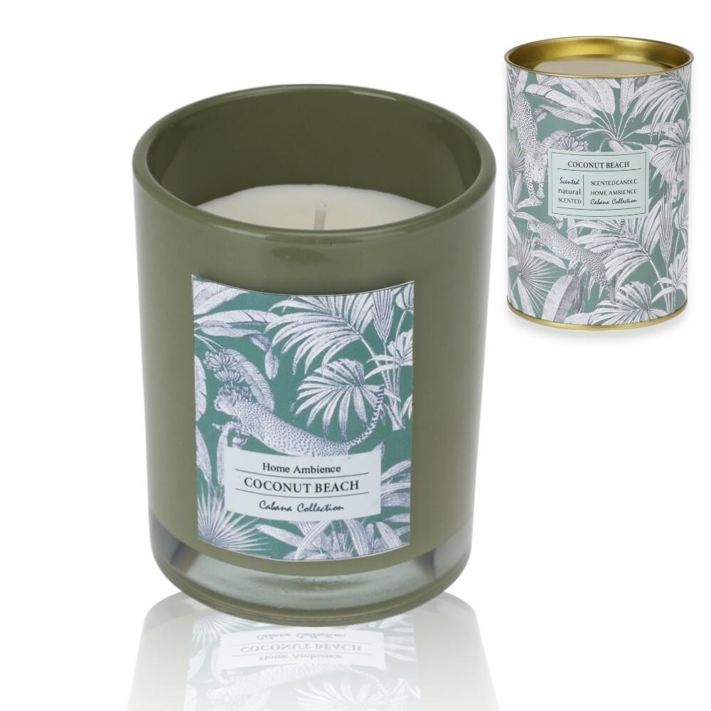 VASO VETRO CCANDELA 8X10CM 4A